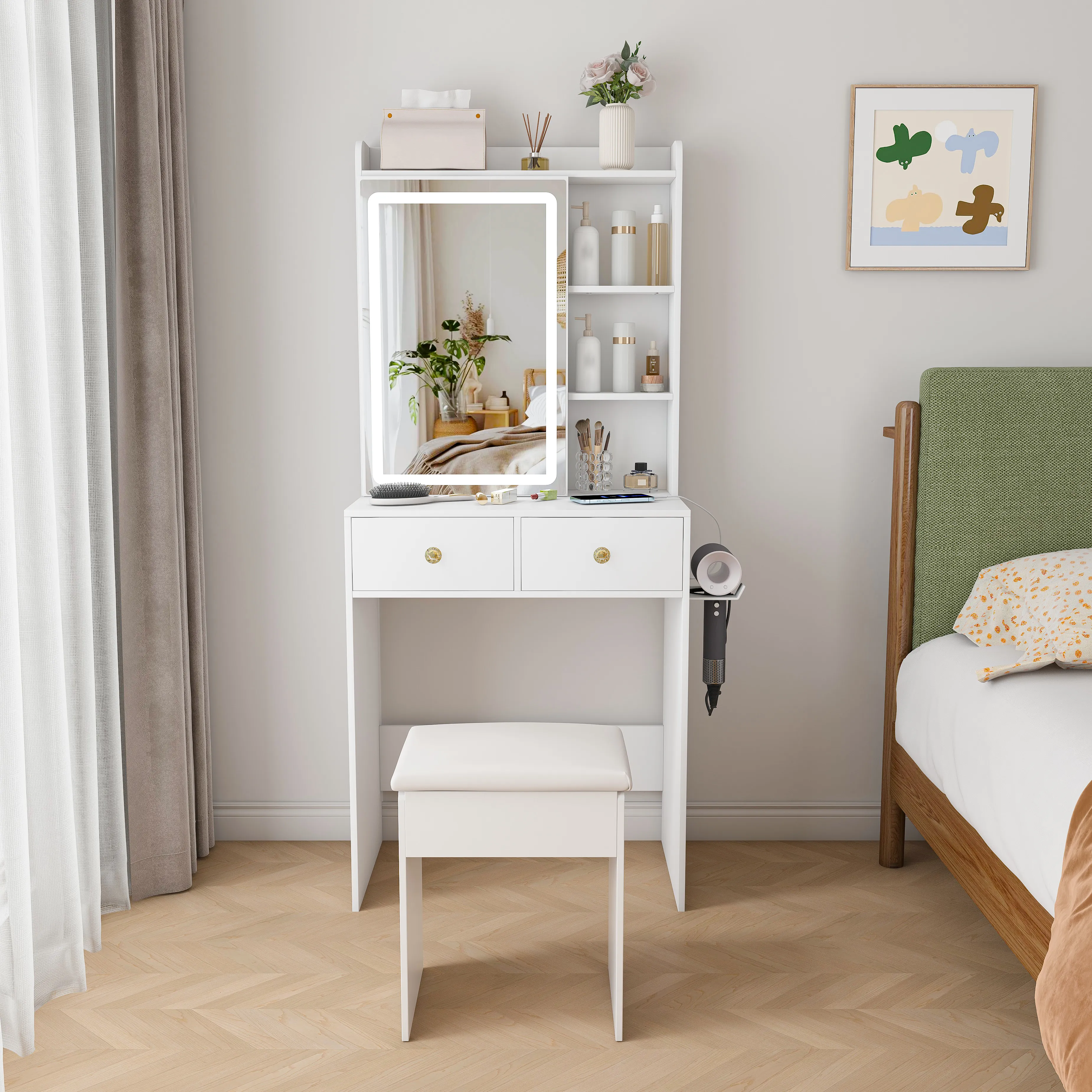 Small Makeup Vanity Desk