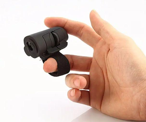 Ring Finger Mouse - Mini Portable Computer Mouse For Laptop, Office, And Home Use 1