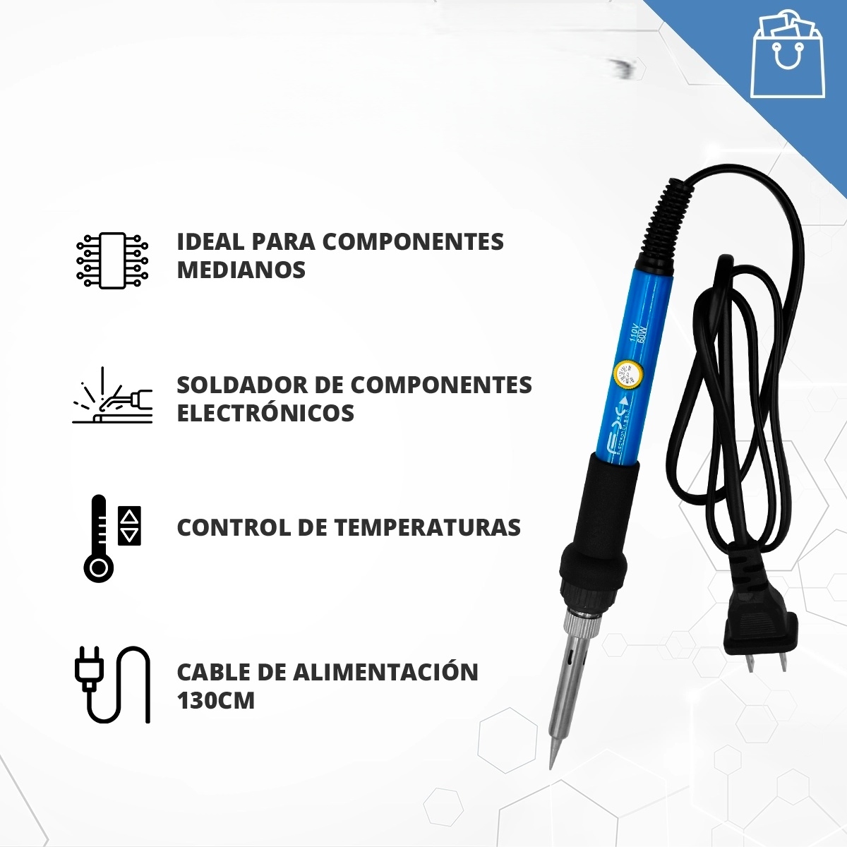 60w Adjustable Temperature Soldering Iron Pen  200-450degree    For Electronic Component Soldering