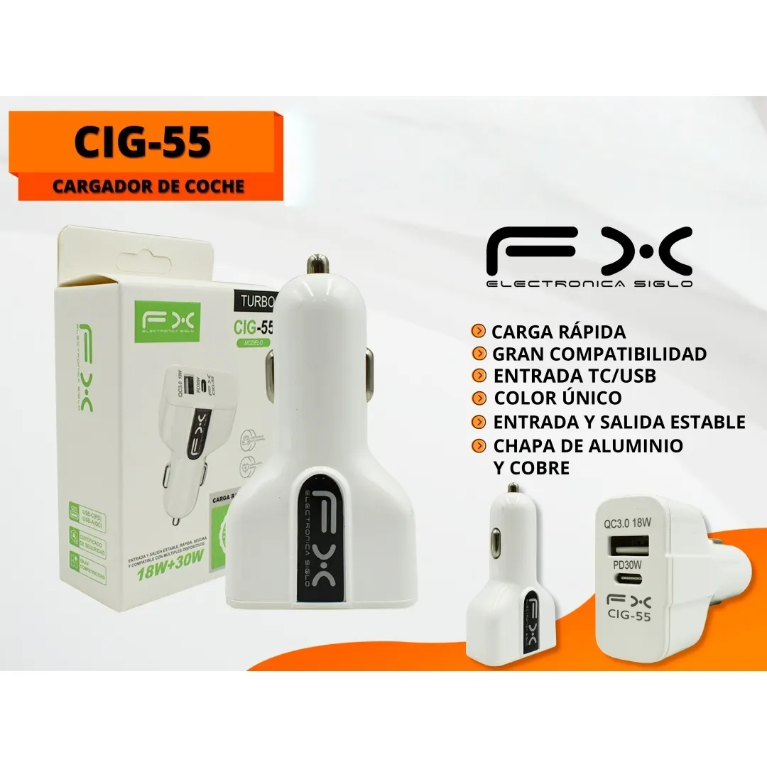Car Charger Pd30w Fast Charging Type-c usb