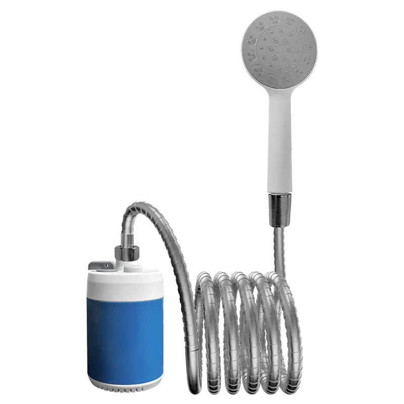 Ducha Eléctrica Portátil Recargable, Bomba Sumergible Con