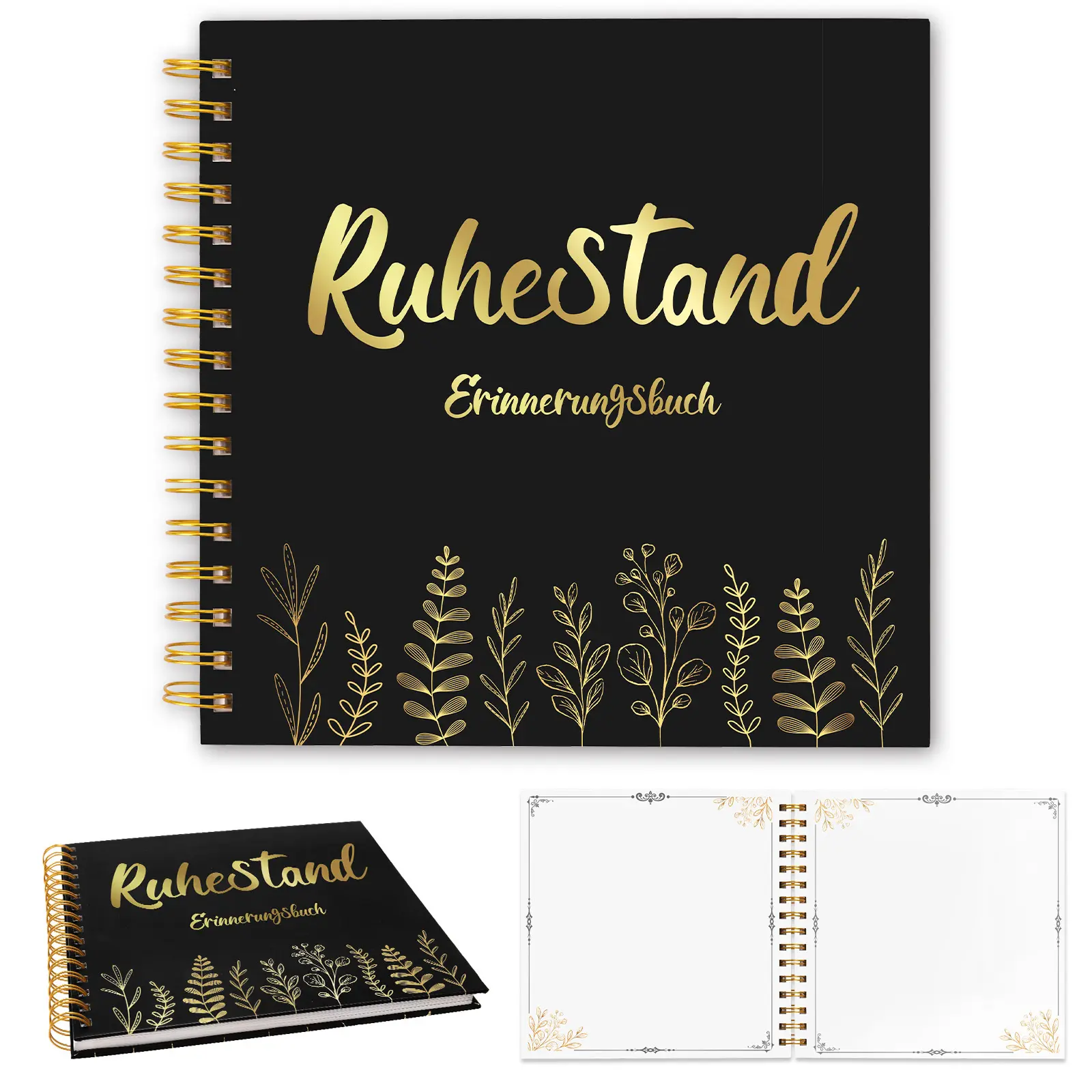 Retirement Guest Book - An Elegant Album