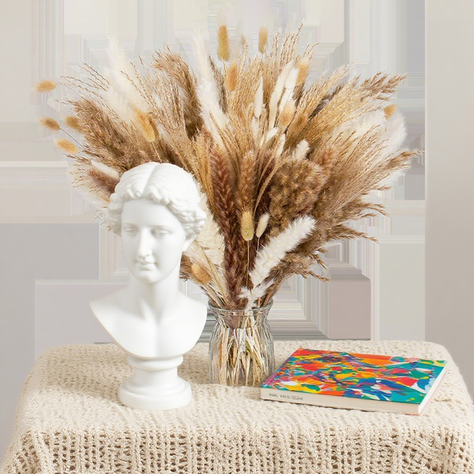Pampas and Hare's-Tail Grass Set, picture 2 of 2