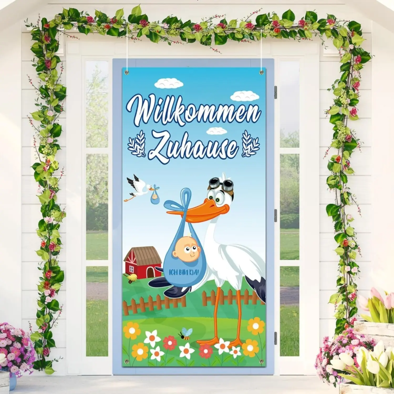 Welcome Home Banner, Door Banner