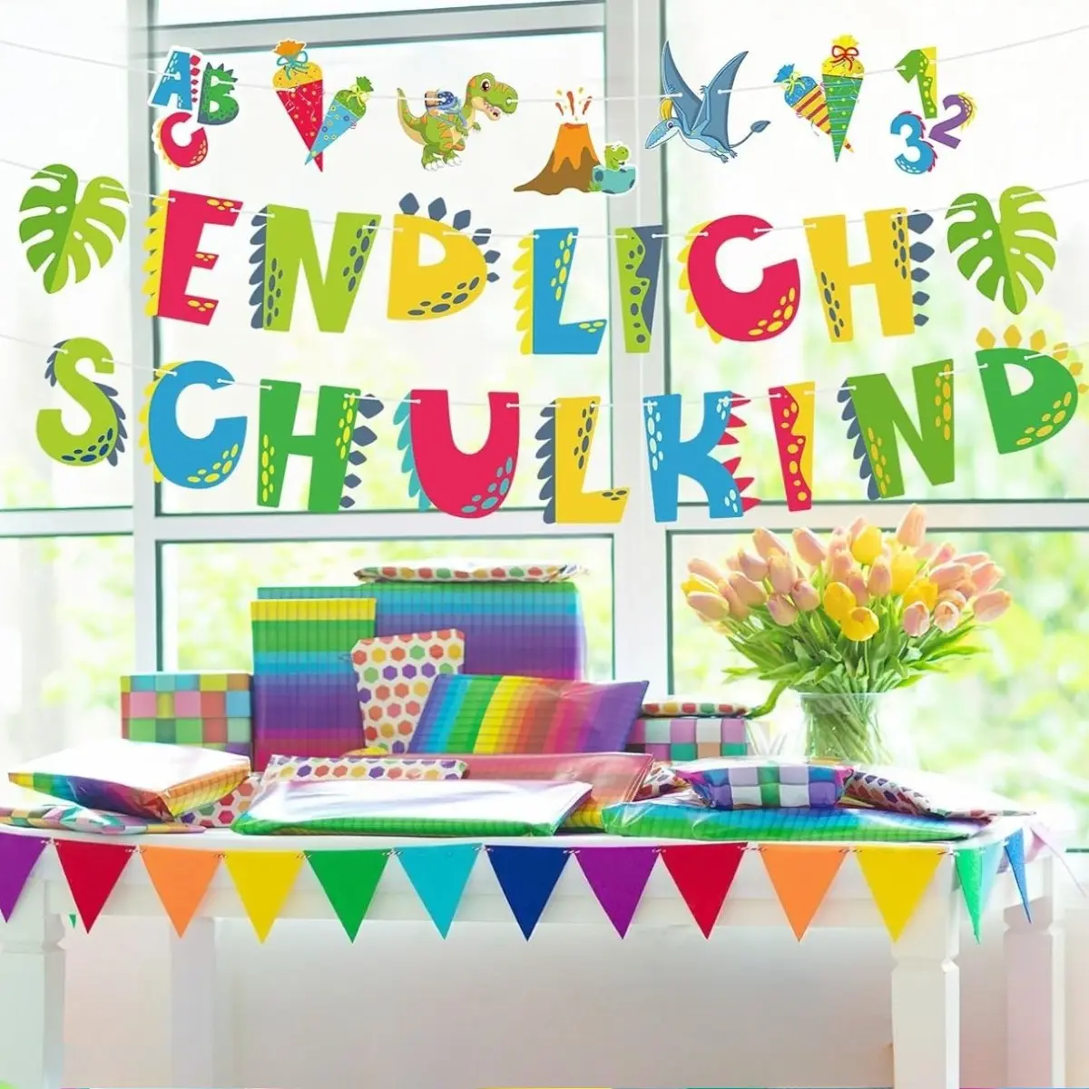 “Back To School At Last” Dinosaur Decorations