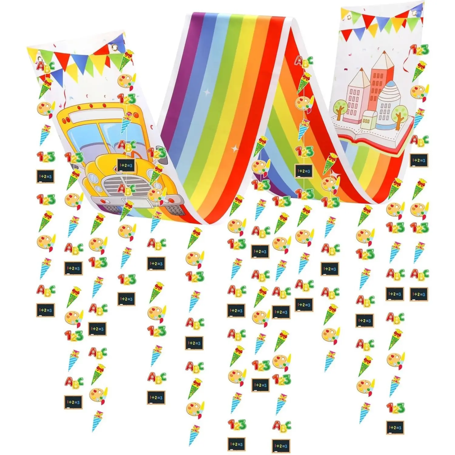 First Day Of School Hanging Banners, 270x30cm