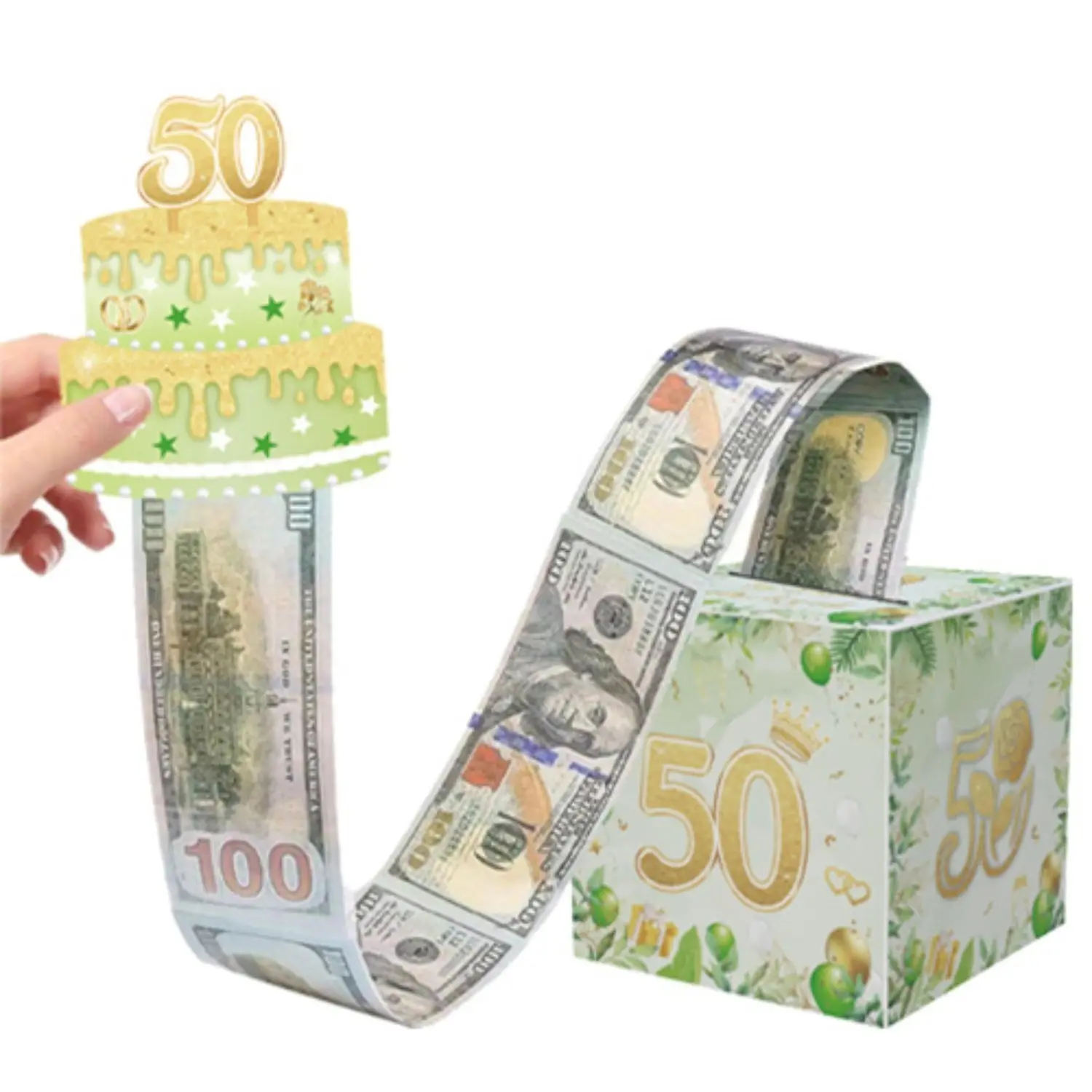 50th Birthday Money Box