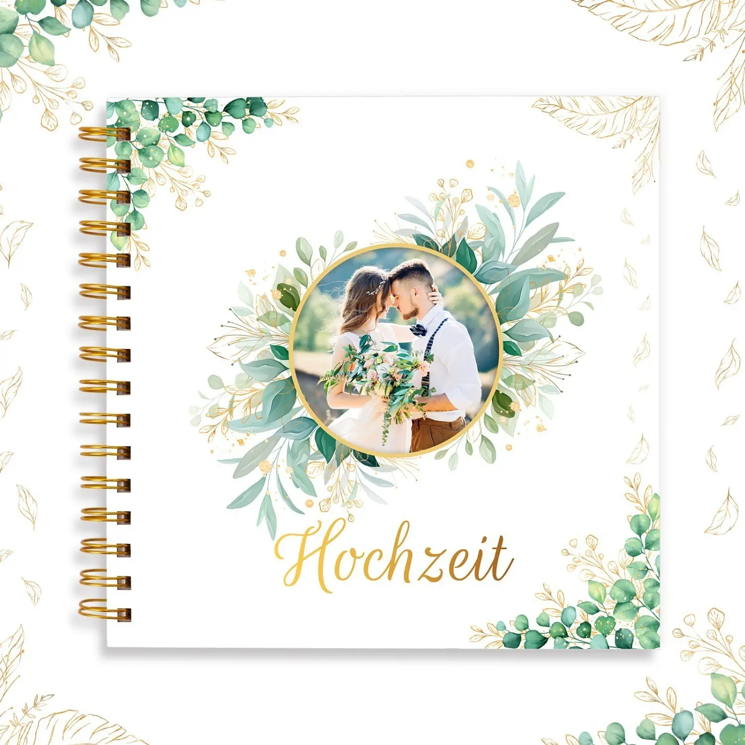 Wedding Guest Book, Eucalyptus Keepsake Photo Decor