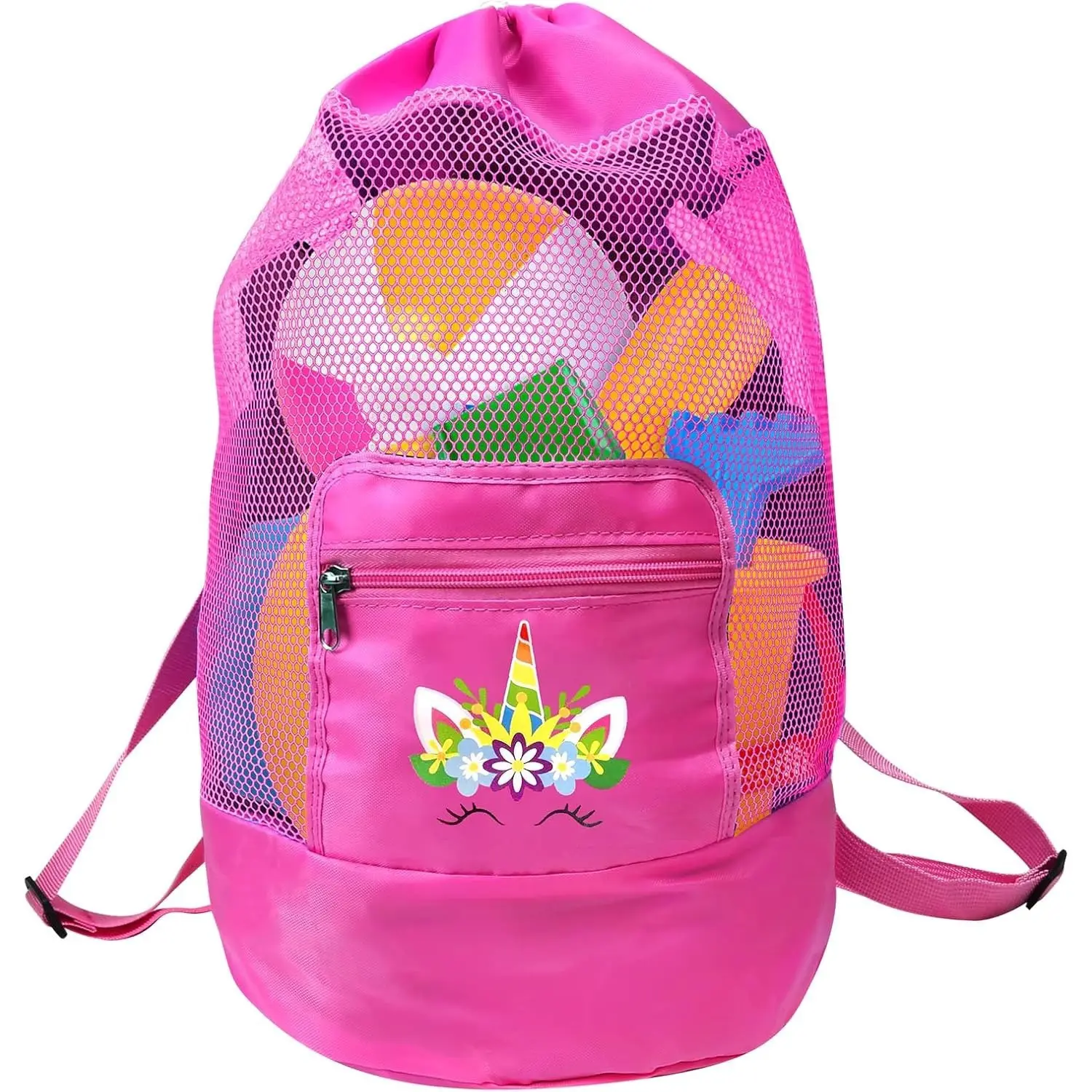 Beach Bag, Mesh Play Foldable Storage Nylon