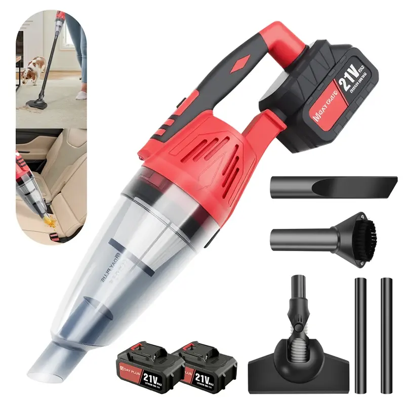 Cordless Vacuum Cleaner, 5500Pa Lightweight Cleaners