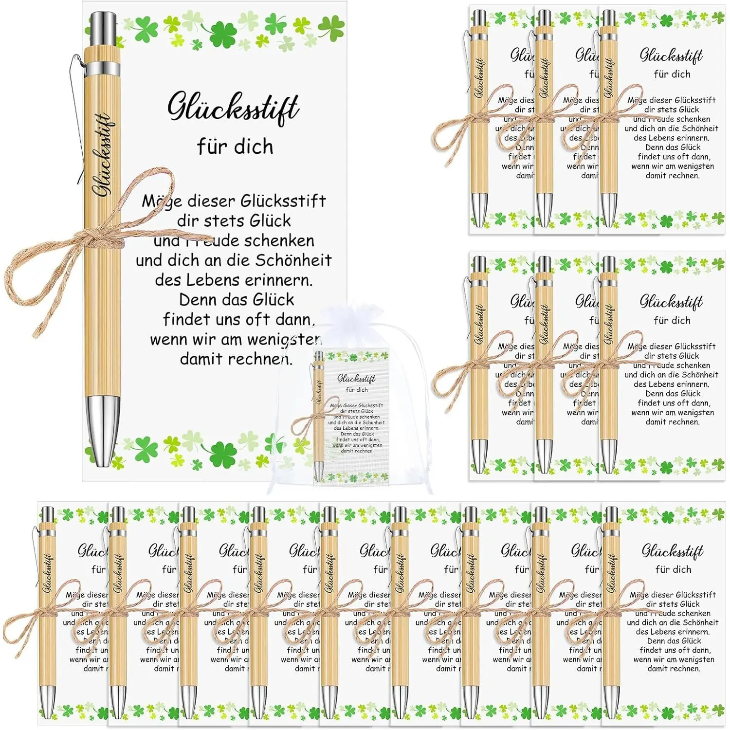 15-Piece Set Of “Lucky Pen” Team Thank-You