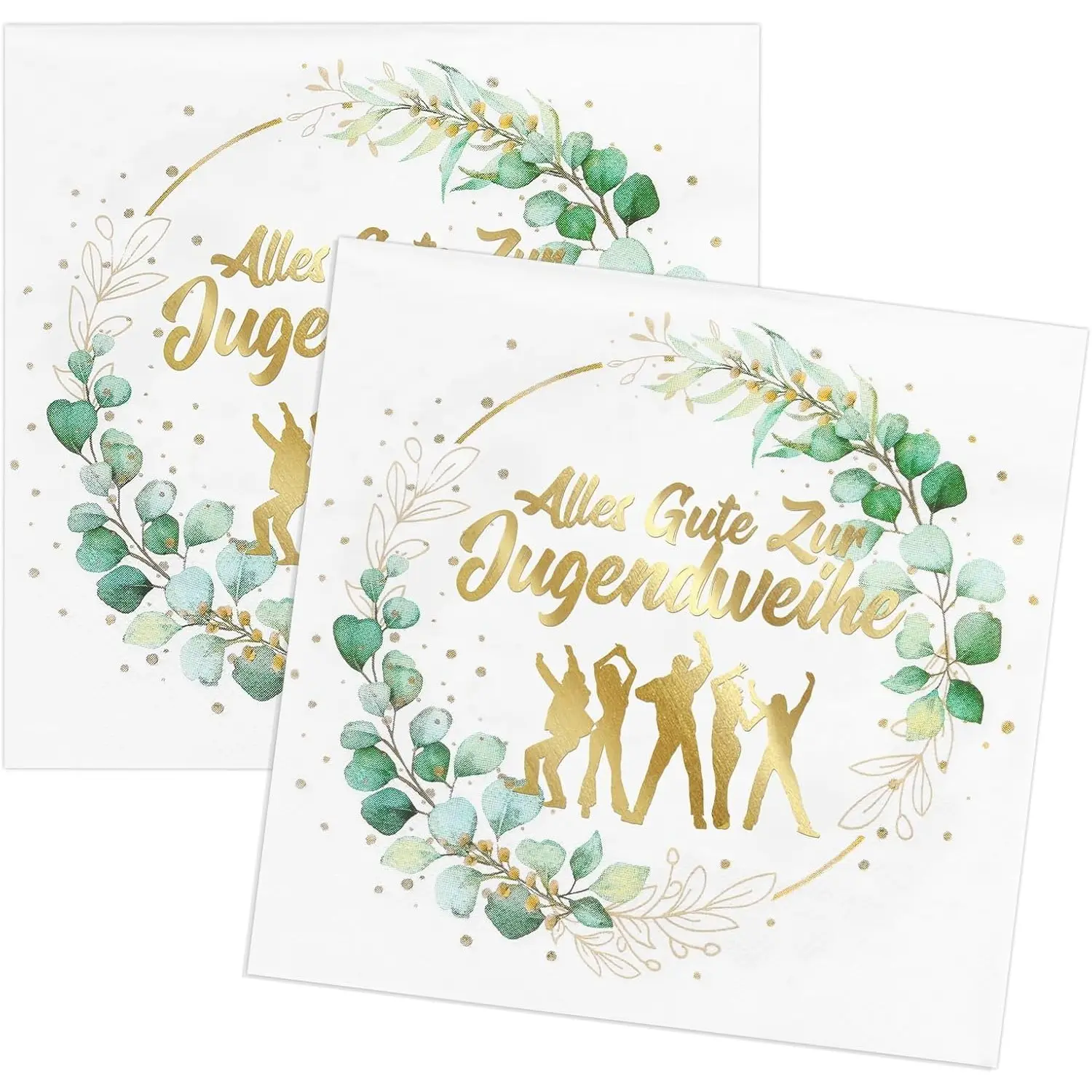 40 Napkins For Youth Initiation Ceremony Decorations
