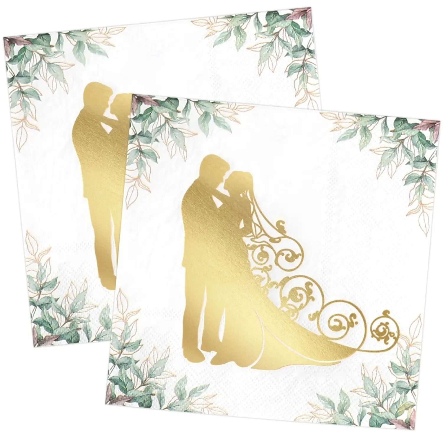 80-Piece Set Of Wedding Table Decor Napkins