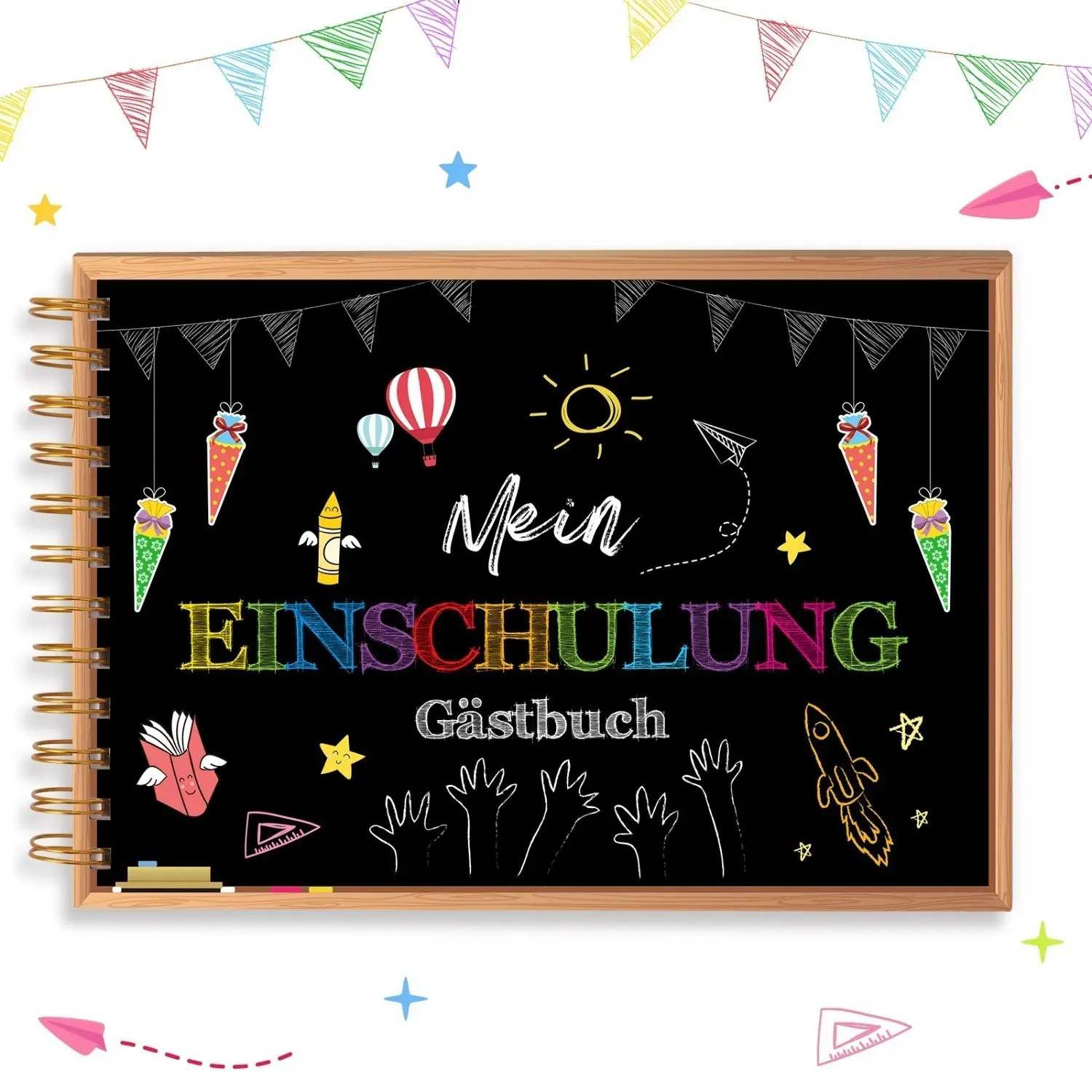 My First Day Of School Guest Book