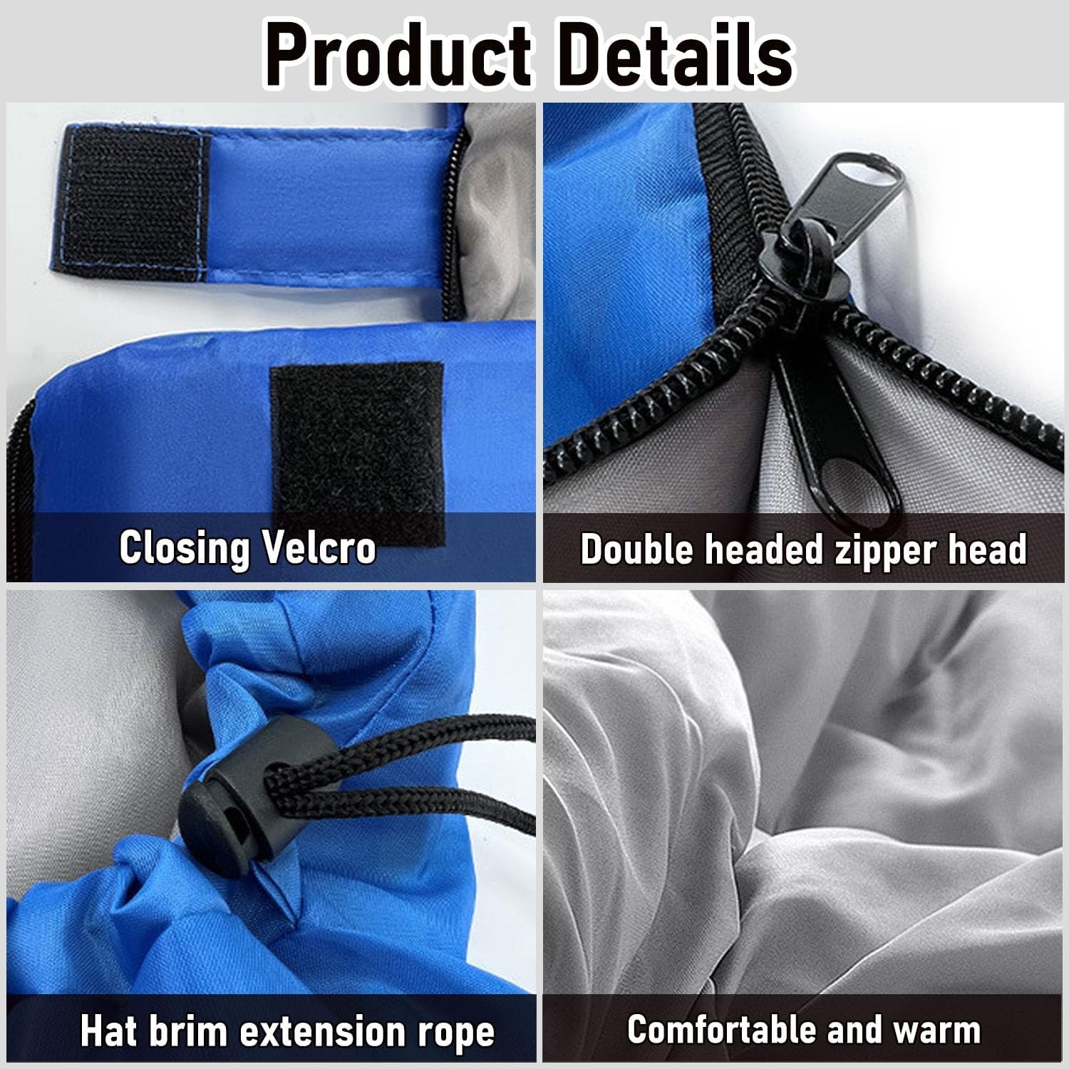 4 season single sleeping bag waterproof outdoor camping