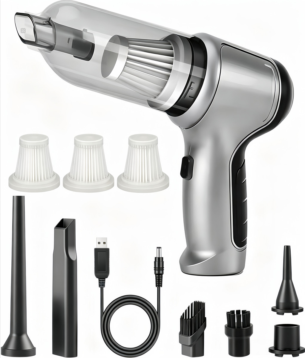 120W Cordless Hand Held Mini Portable Car Auto Home Wireless Vacuum Cleaner New
