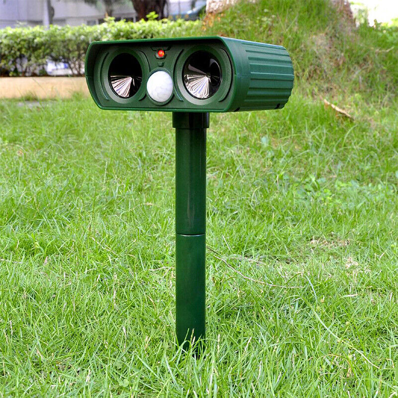 Ultrasonic Solar Cat Dog Repeller Fox Pest Deterrent Garden UK — image 3