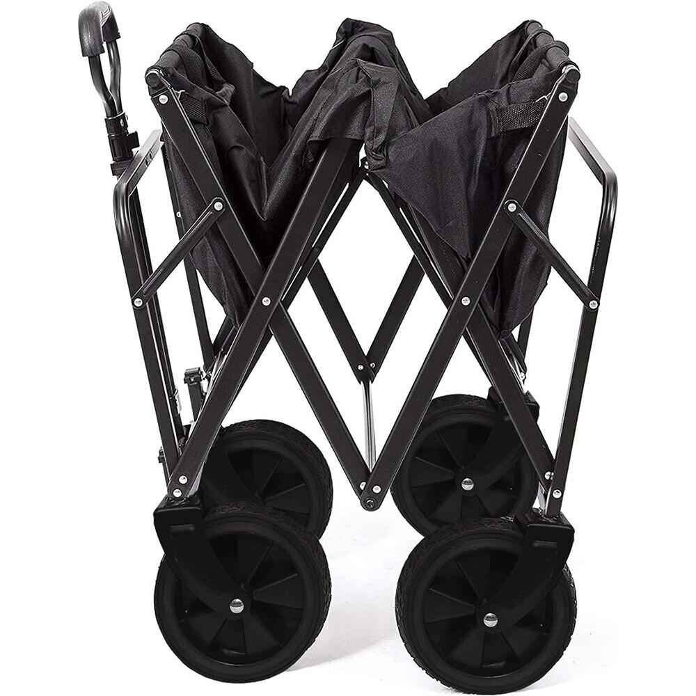 330LB Heavy Duty Foldable Trolley Cart Wagon Garden Beach