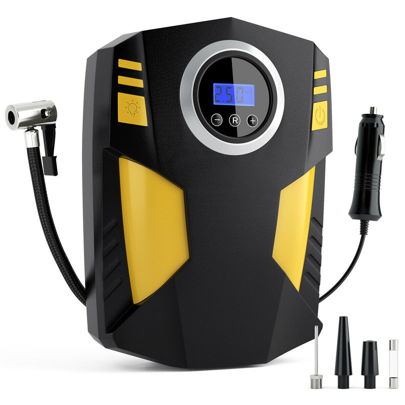 Inflador de Neumáticos Eléctrico con Cable 12V