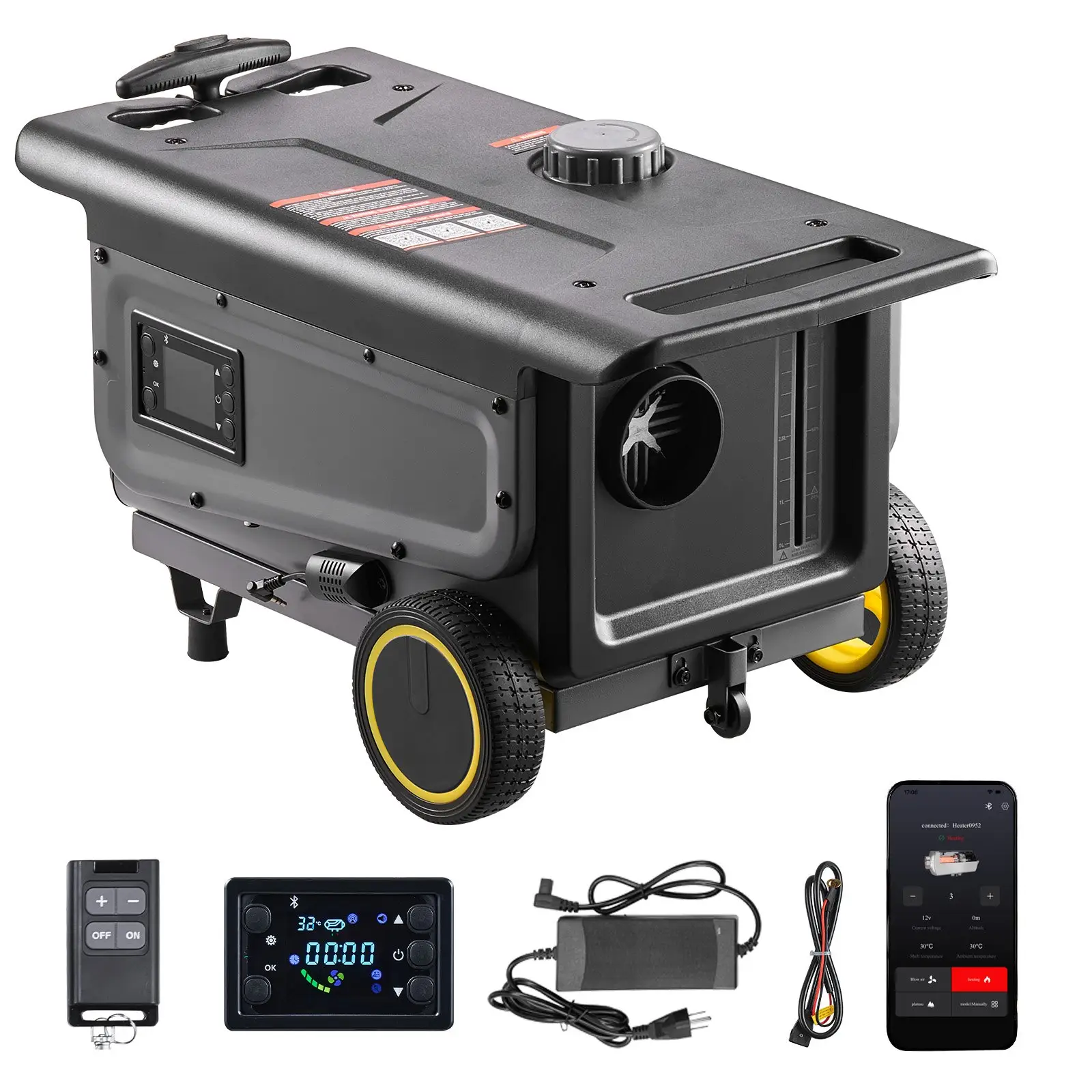 Calefactor Diésel VEVOR, 8 KW, 12 V