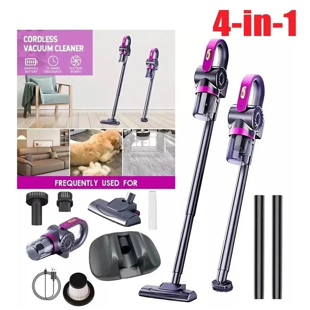 4 In 1 Stick Handheld Vacuum Cordless