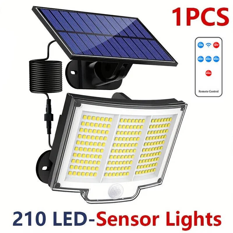 Solar Power LED Wall Light Security Outdoor Garden Flood Lamp PIR Motion Sensor 10 Solar Power LED Wall Light Security Outdoor Garden Flood Lamp PIR Motion Sensor