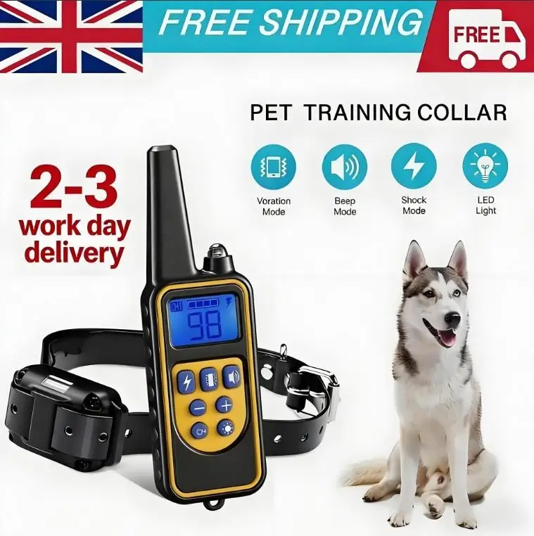 800M Electric Pet Dog Training E-Collar Anti-Bark
