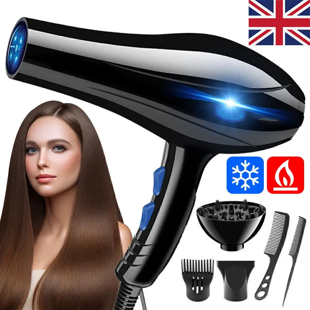 Professional Hair Dryer Nozzle Low Noise 2200w