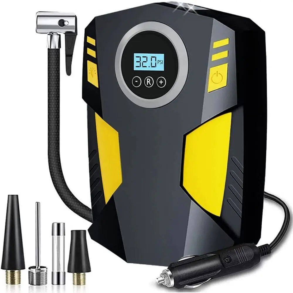 Digital Electric Car Tyre Inflator Pump Portable