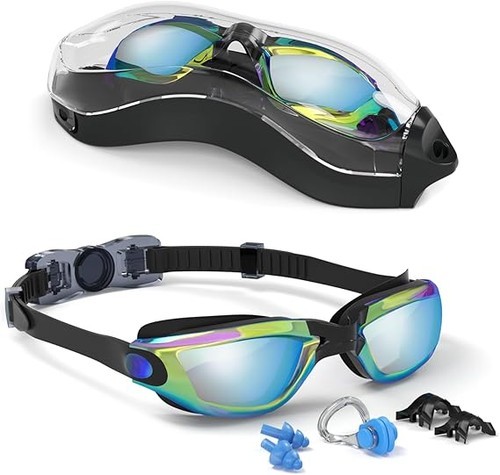 Adjustable Anti Fog Swimming Goggles Ultra-clear Vision For Men Women A Dult Kids