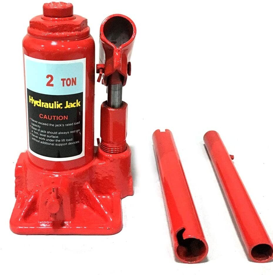 Hydraulic Bottle Jack 2 Ton High Lift For Car Van Truck Boat Automotive Repair