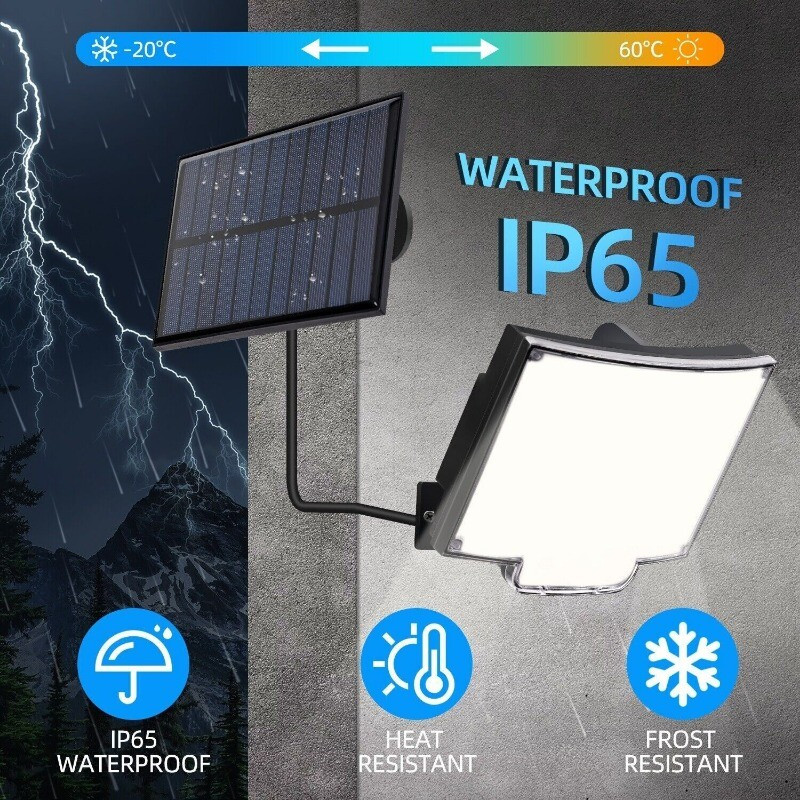 Solar Power LED Wall Light Security Outdoor Garden Flood Lamp PIR Motion Sensor 12 Solar Power LED Wall Light Security Outdoor Garden Flood Lamp PIR Motion Sensor