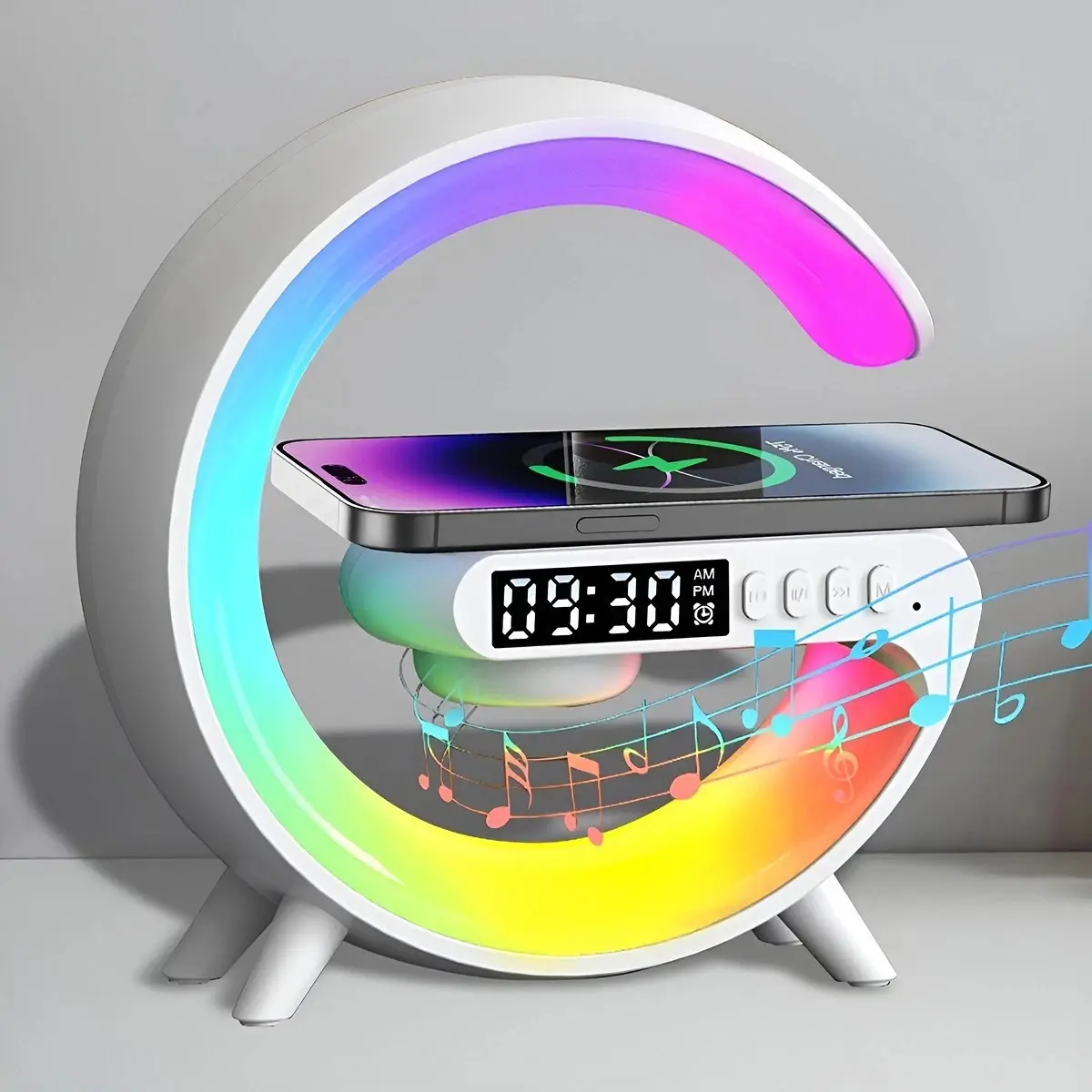 LED Smart G Lamp Intelligent Wireless Charger