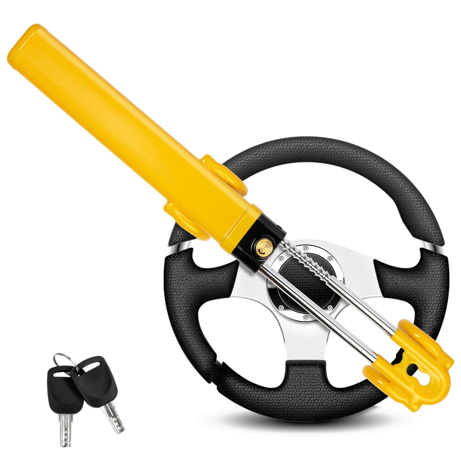 Car Steering Wheel Lock HEAVY DUTY High Security Anti Theft Hook Van Hook Crook