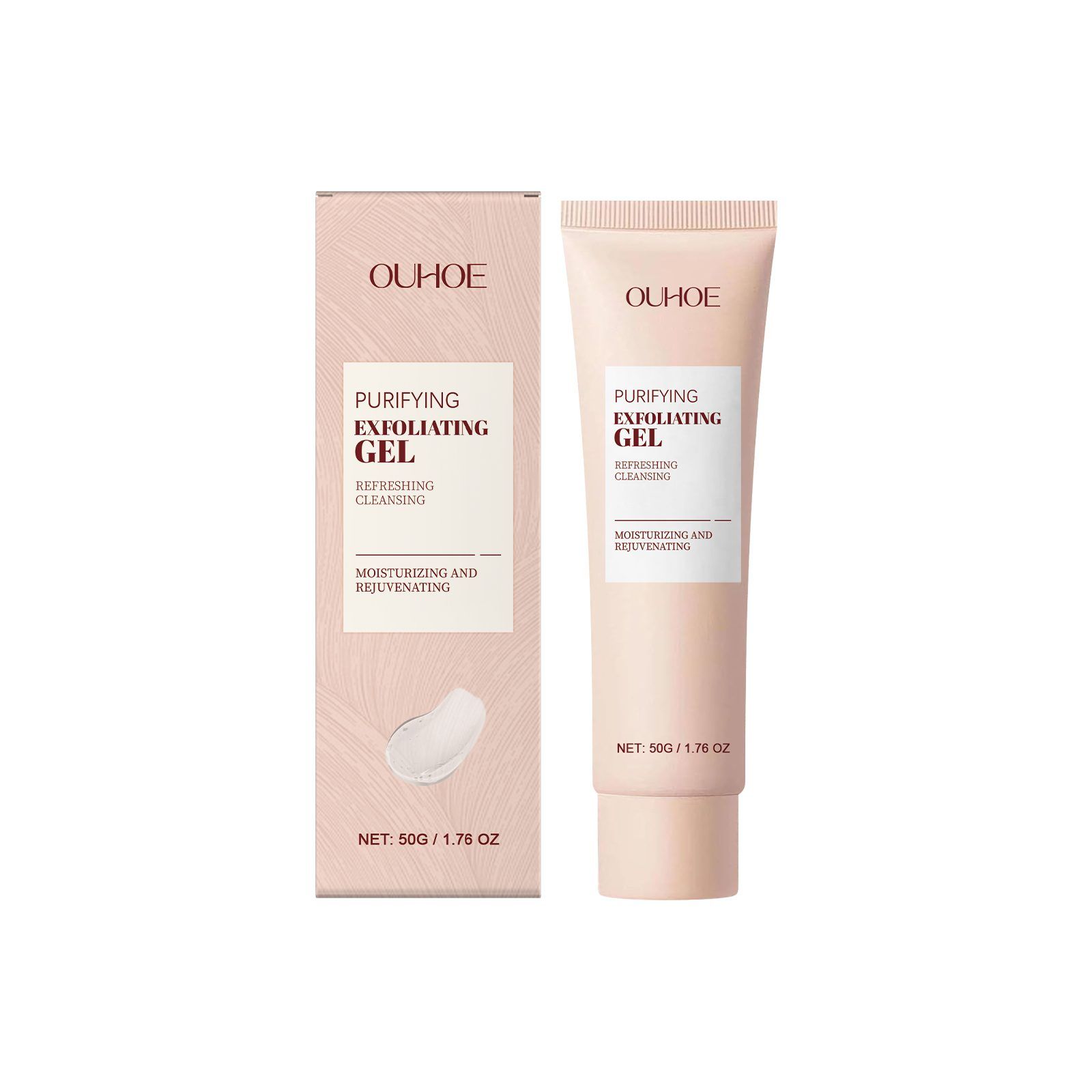 OUHOE Facial Exfoliating Gel, 50 g