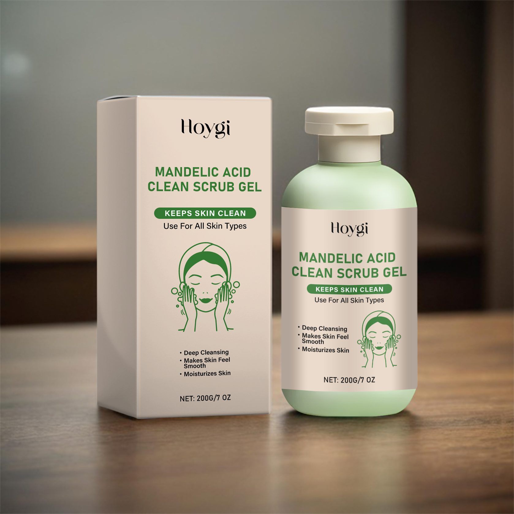 HOYGI Body Exfoliating Gel, 200 g image 2