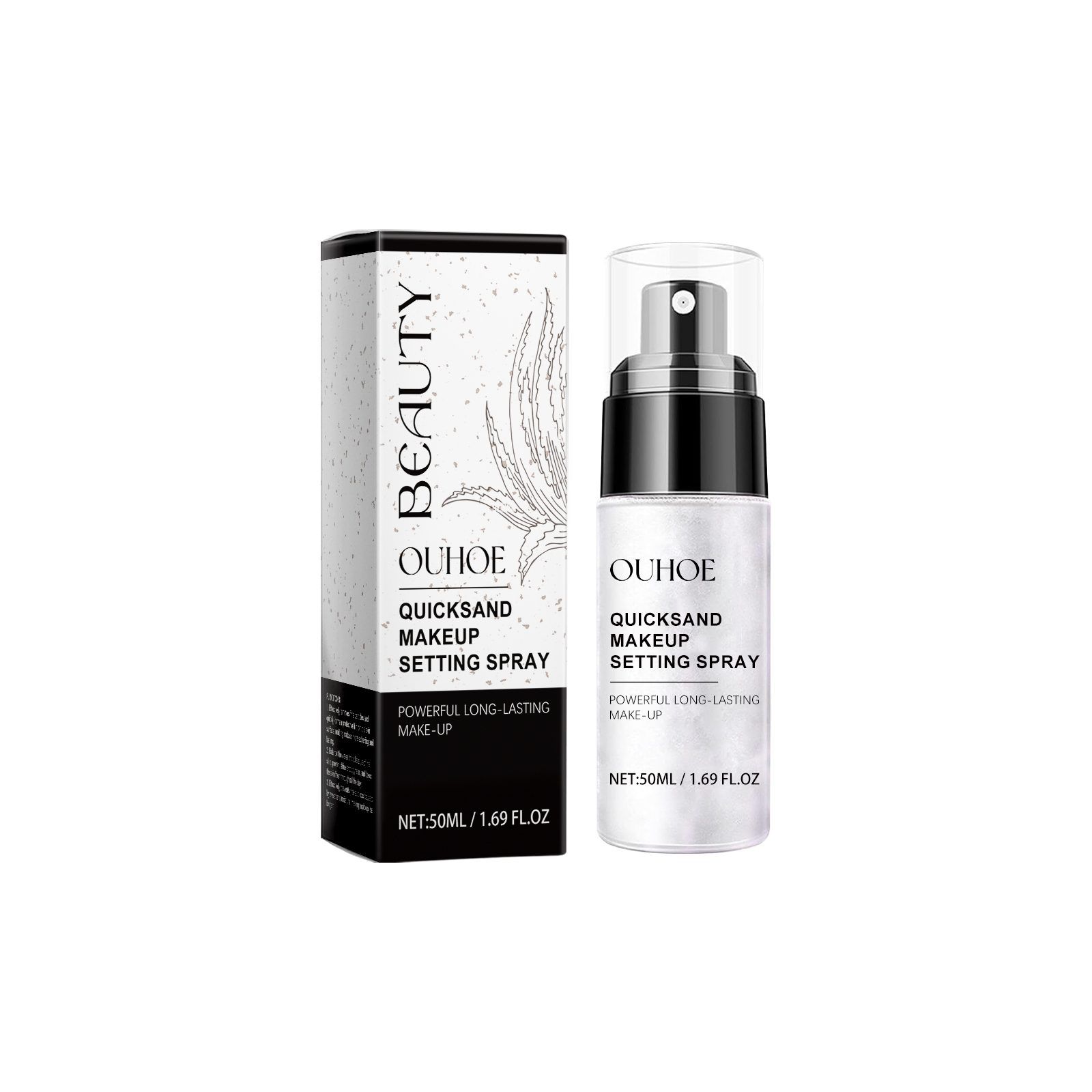 OUHOE Shimmer Makeup Setting Spray, 50 ml