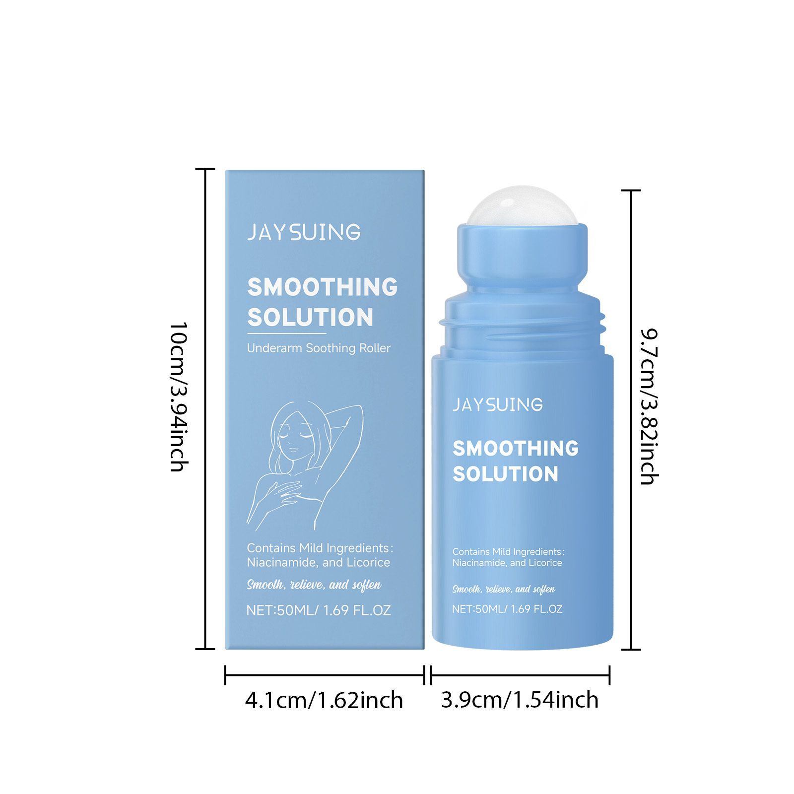 JAYSUING Underarm Post-Shave Roll-On, 50 ml image 3