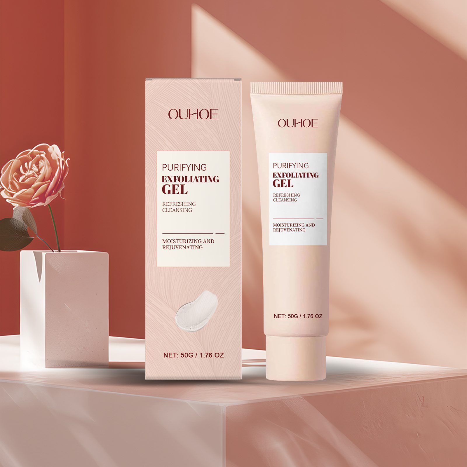 OUHOE Facial Exfoliating Gel, 50 g image 2