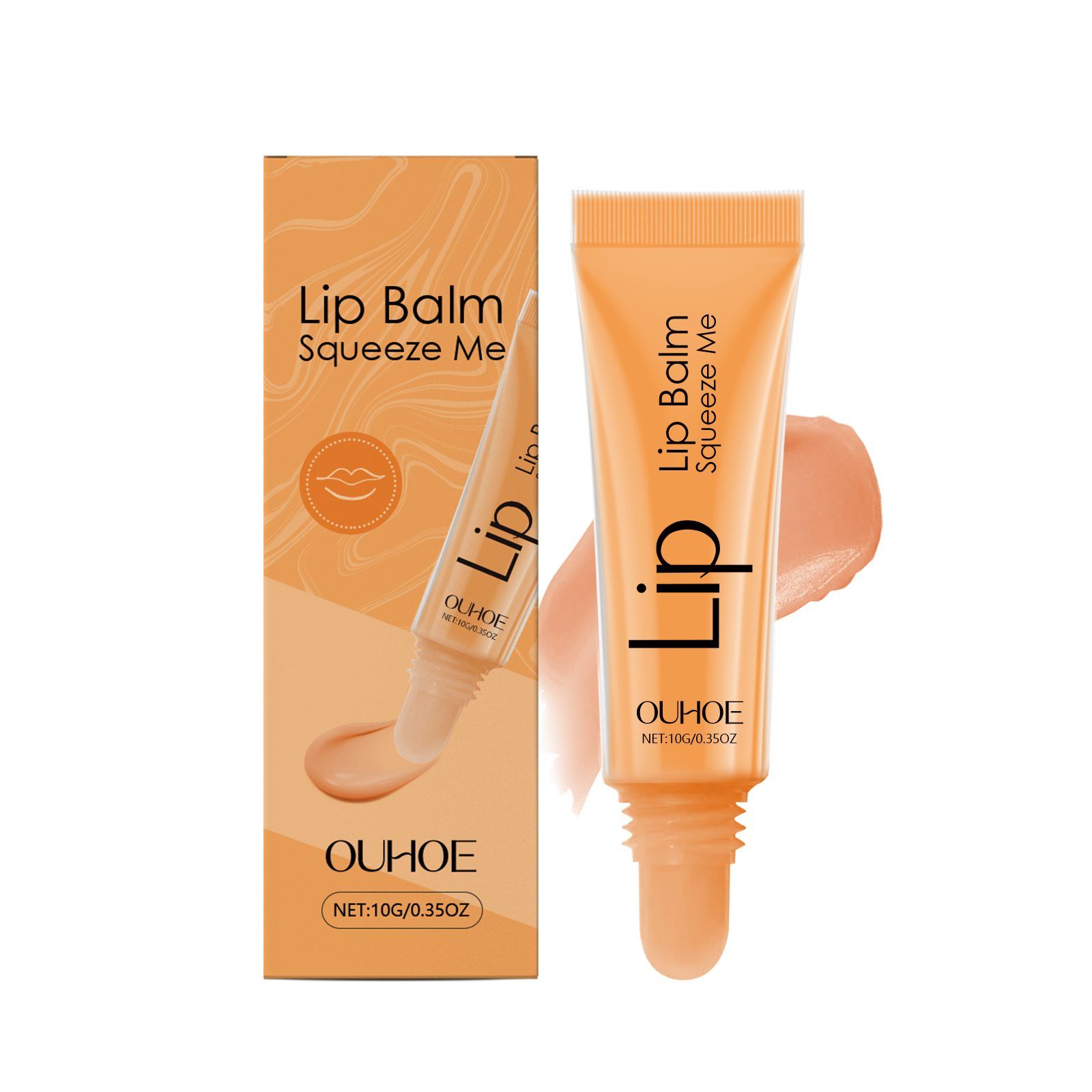 OUHOE Red Tinted Lip Balm, 10 g