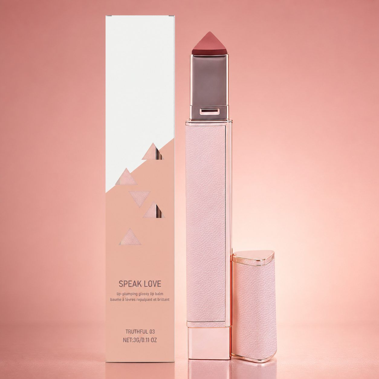 AMZ Tinted Lip Balm, Truthful 03, 3 g