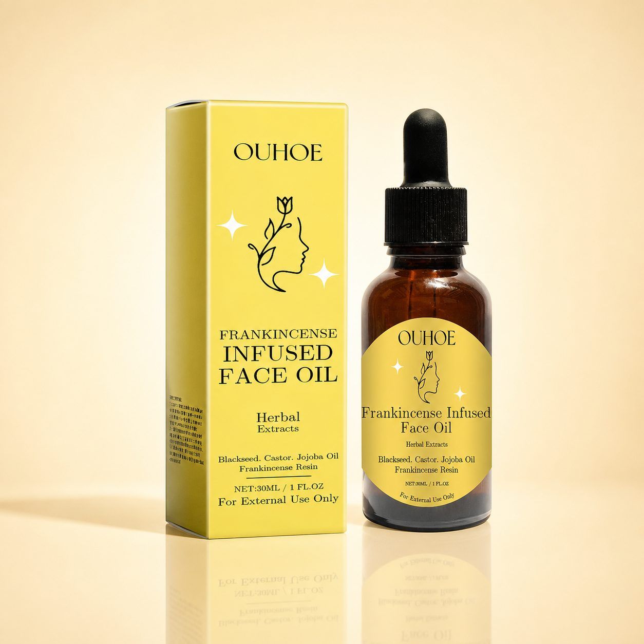 OUHOE Frankincense Facial Care Oil, 30 ml