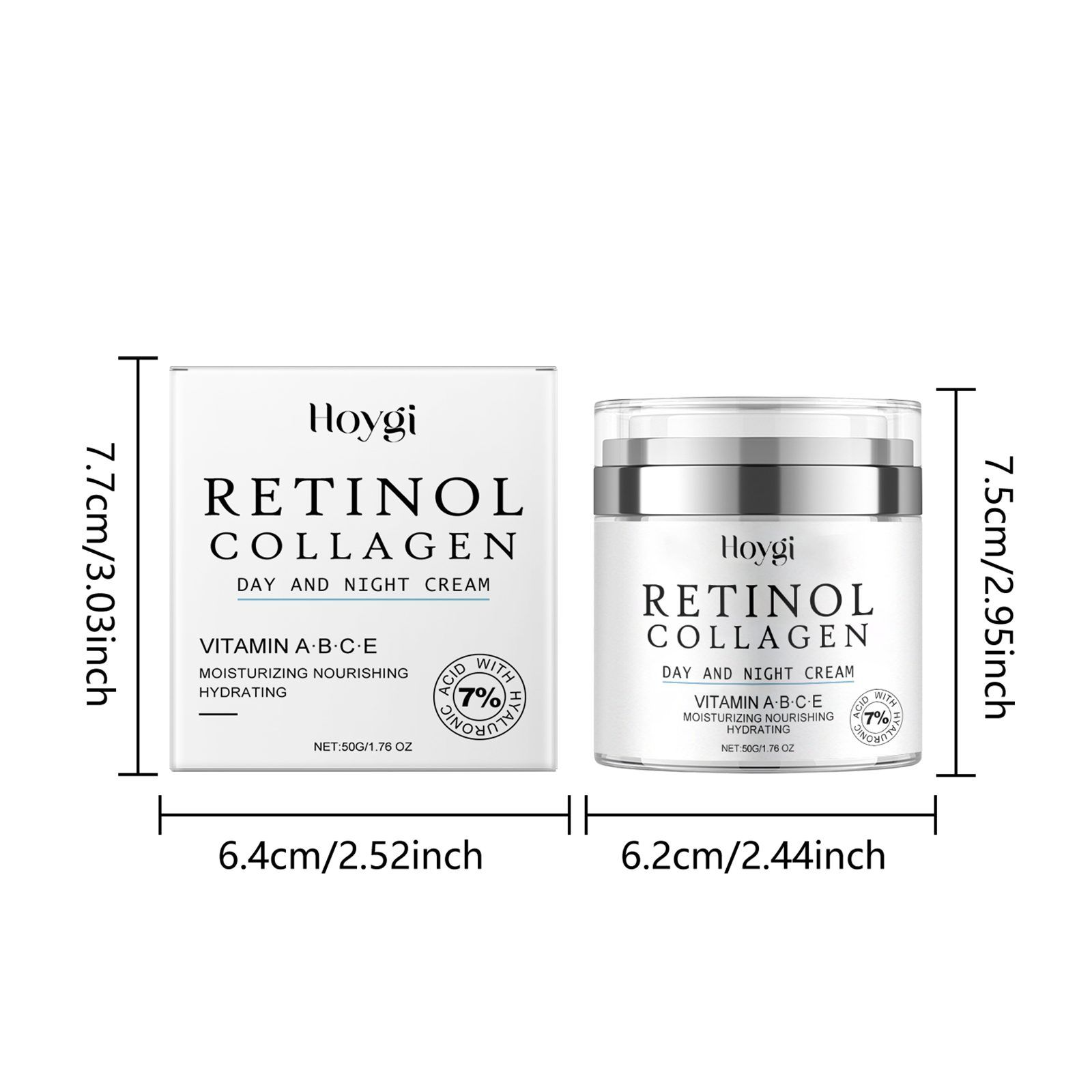 HOYGI Retinol Face Care Cream, 50 g image 2