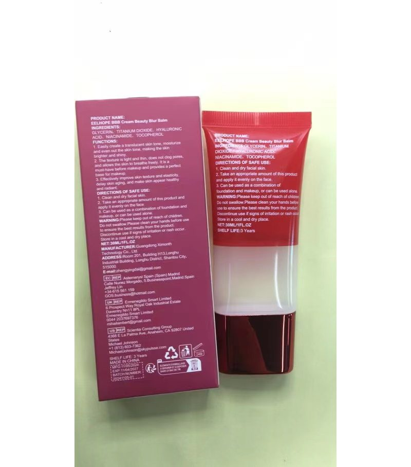 EELHOPE Natural Shade BB Cream, 30 ml