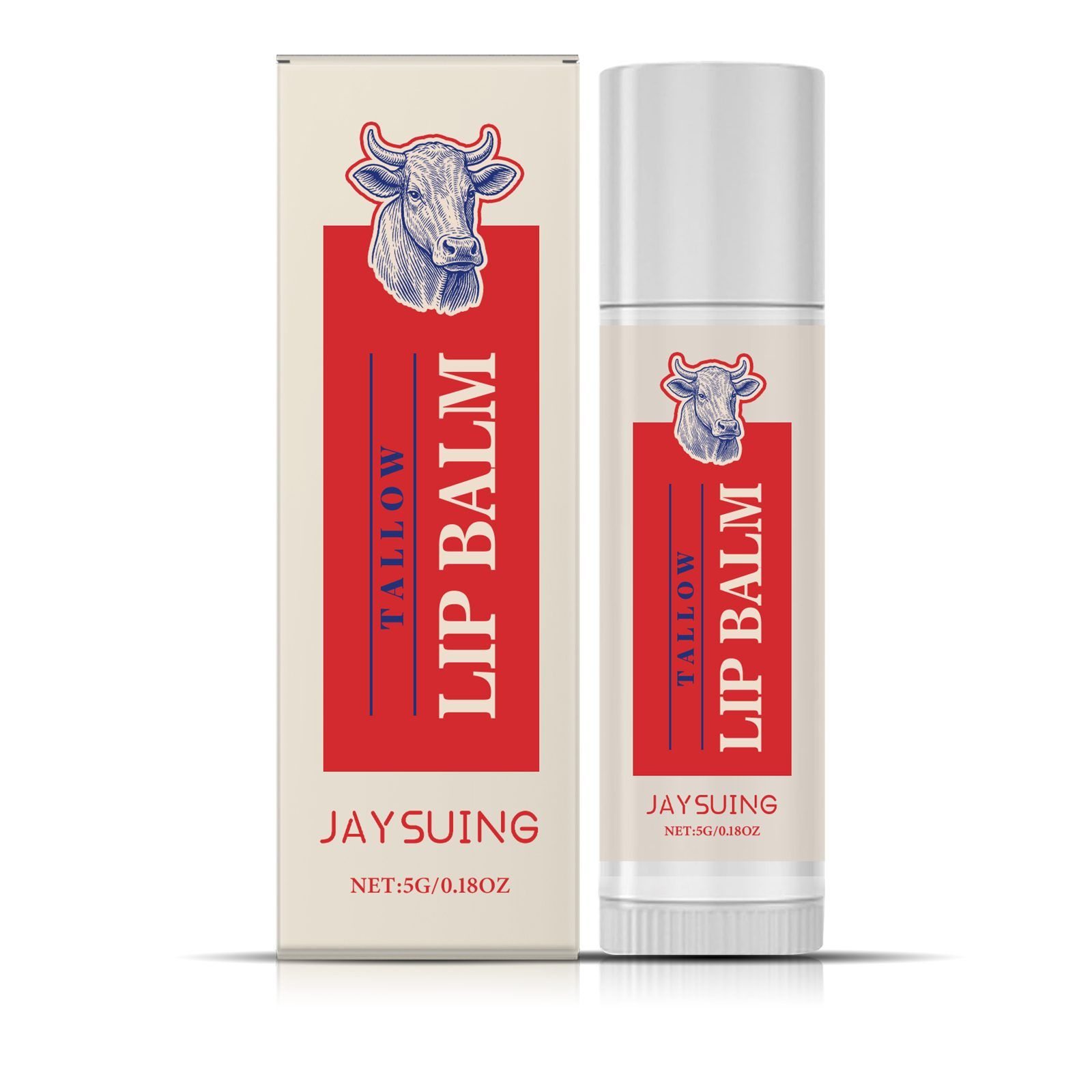 JAYSUING Tallow Moisturizing Lip Balm, 5 g