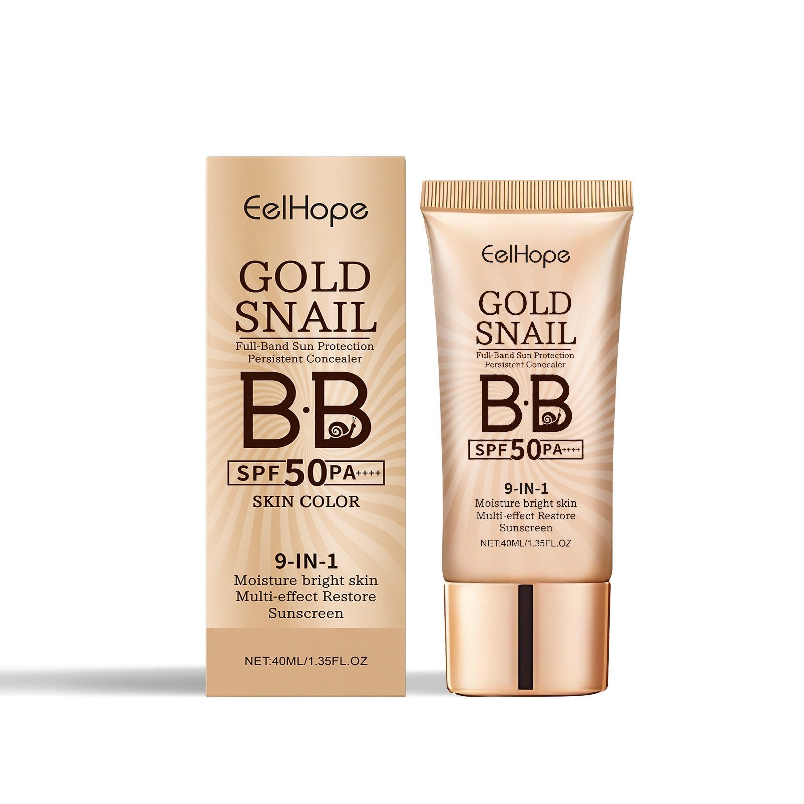 EELHOPE BB Face Cream – Smooth Coverage, Even-Looking Tone & Natural Finish, 40ml