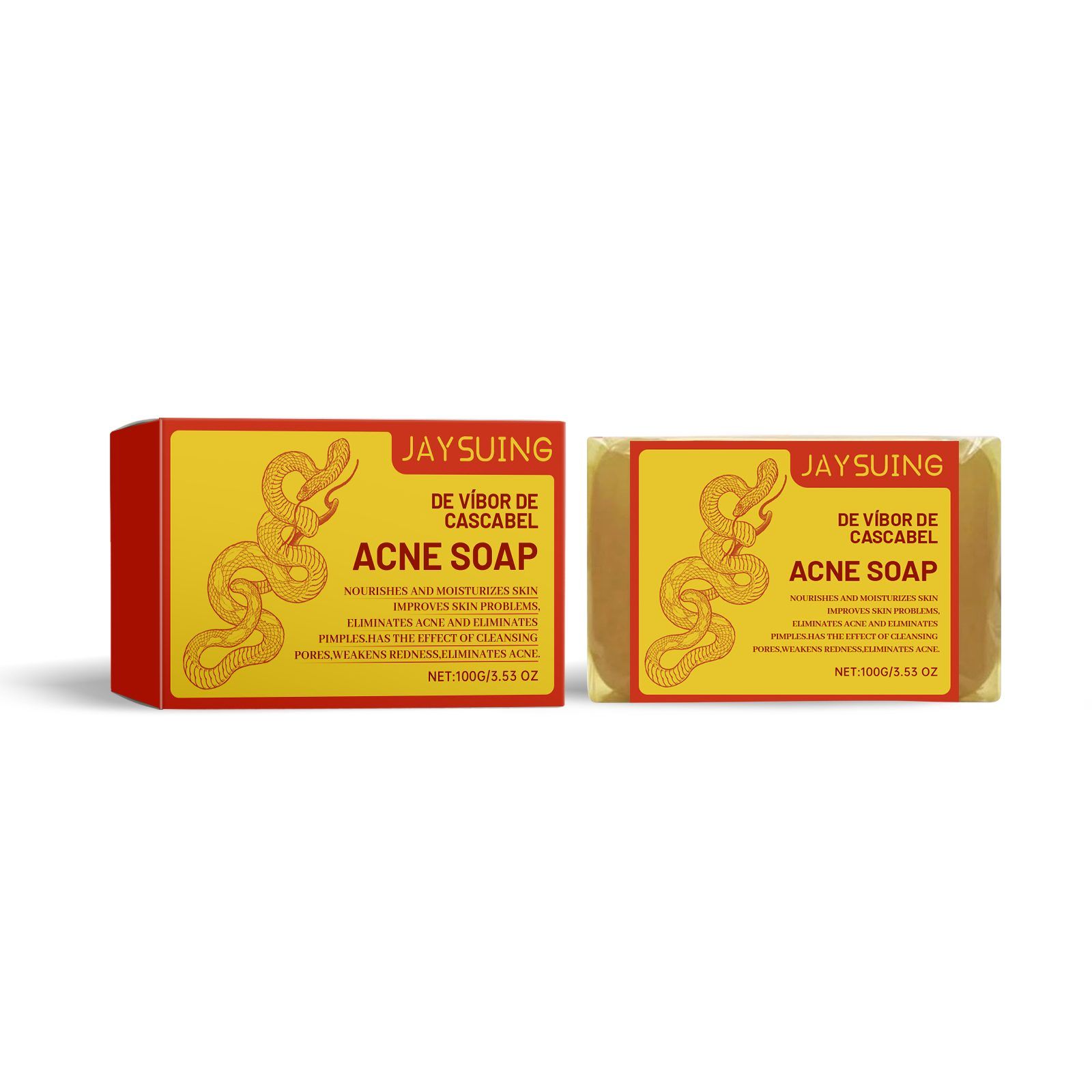 JAYSUING Oil-Balancing Facial Cleansing Bar, 100 g