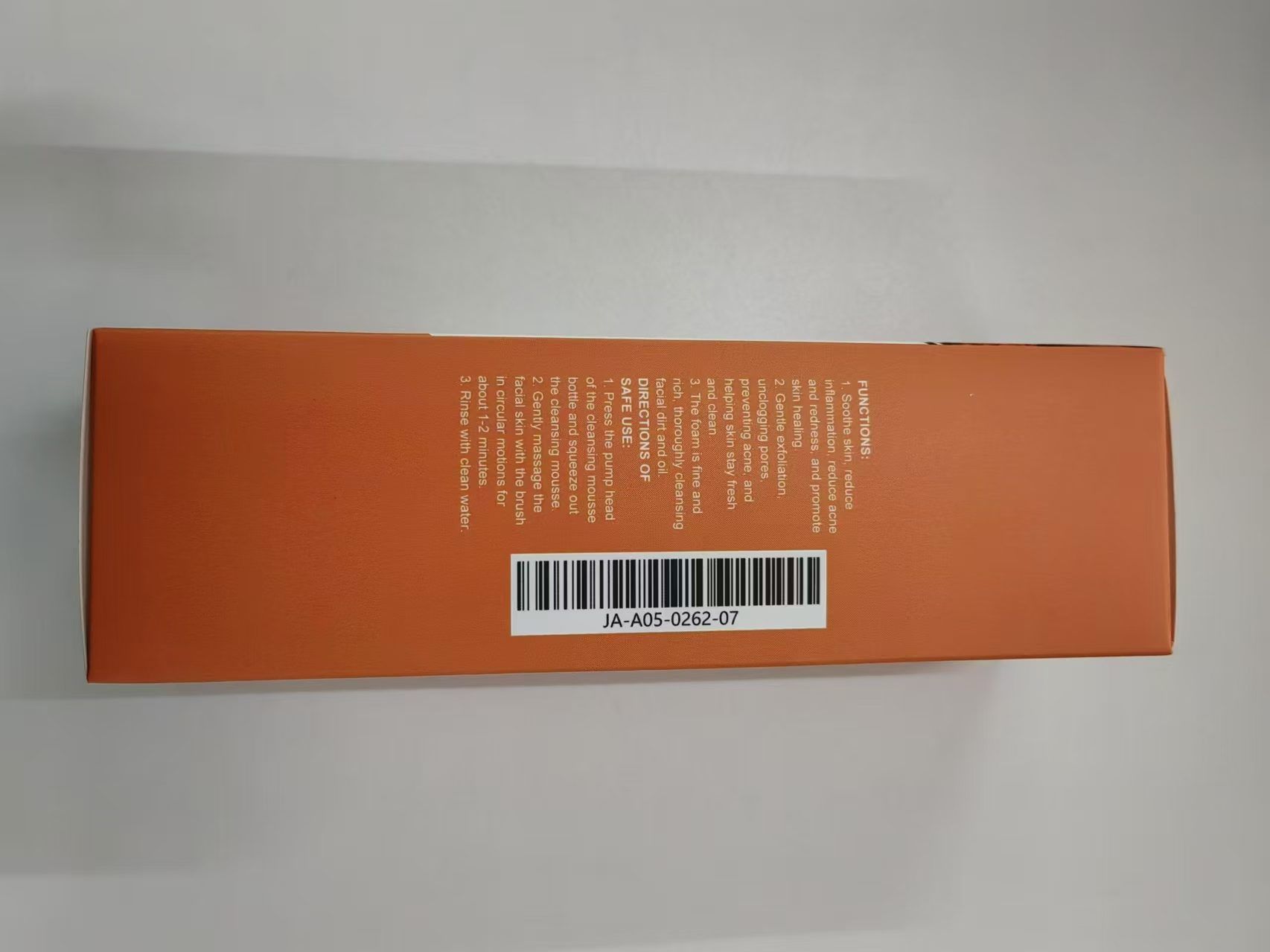 JAYSUING Turmeric Facial Cleansing Mousse, 100 ml image 7