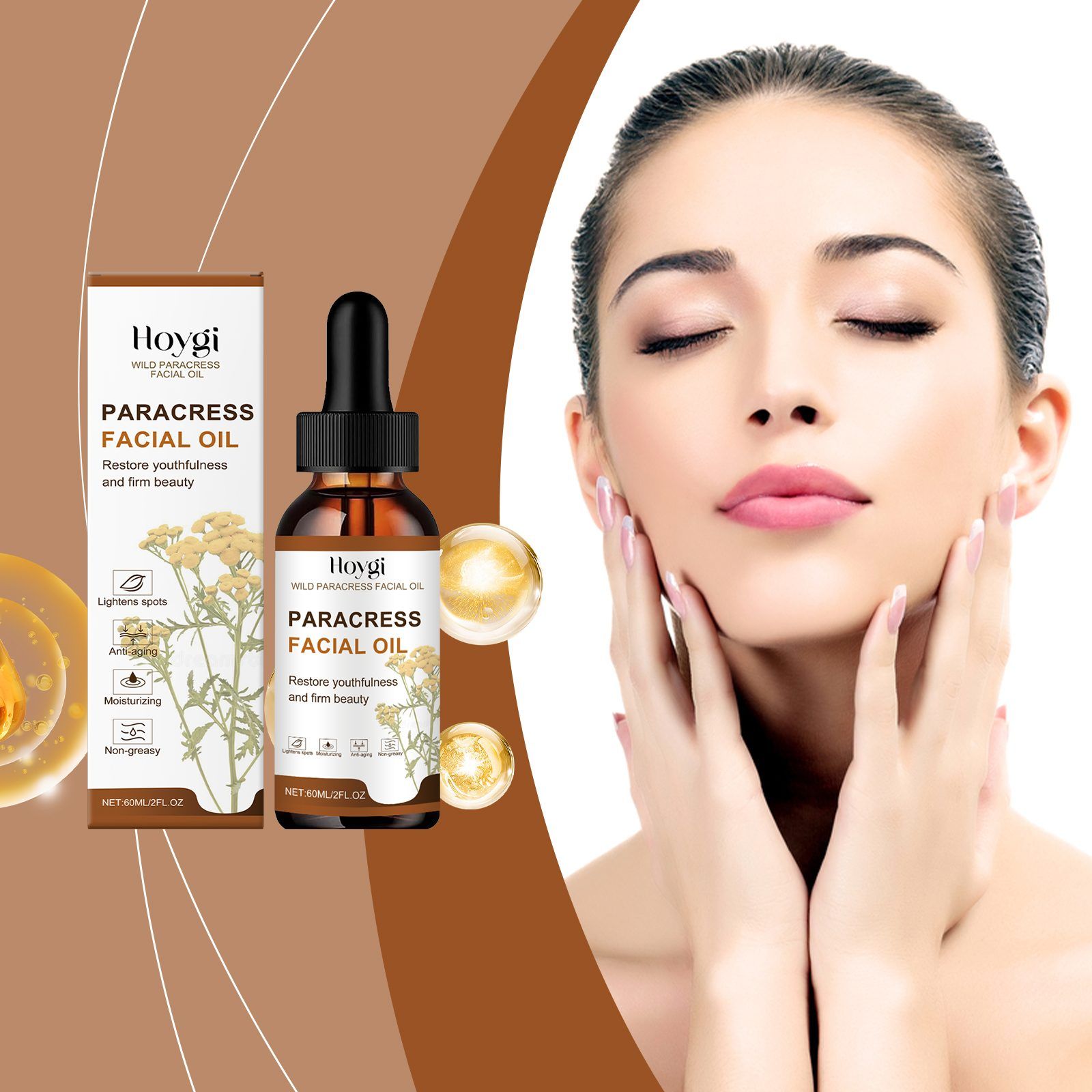 HOYGI Paracress Facial Care Oil, 60 ml image 6