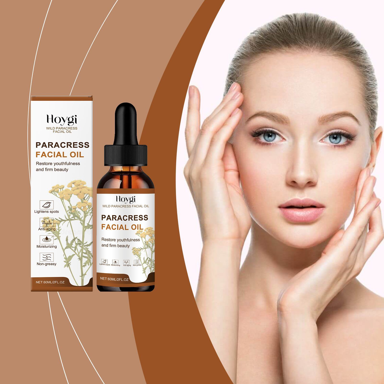 HOYGI Paracress Facial Care Oil, 60 ml image 7